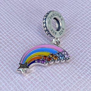 PANDORA Colourful Rainbow Dangle Charm